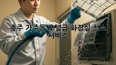 충주 가주동 호텔급 화장실 청소 서비스
